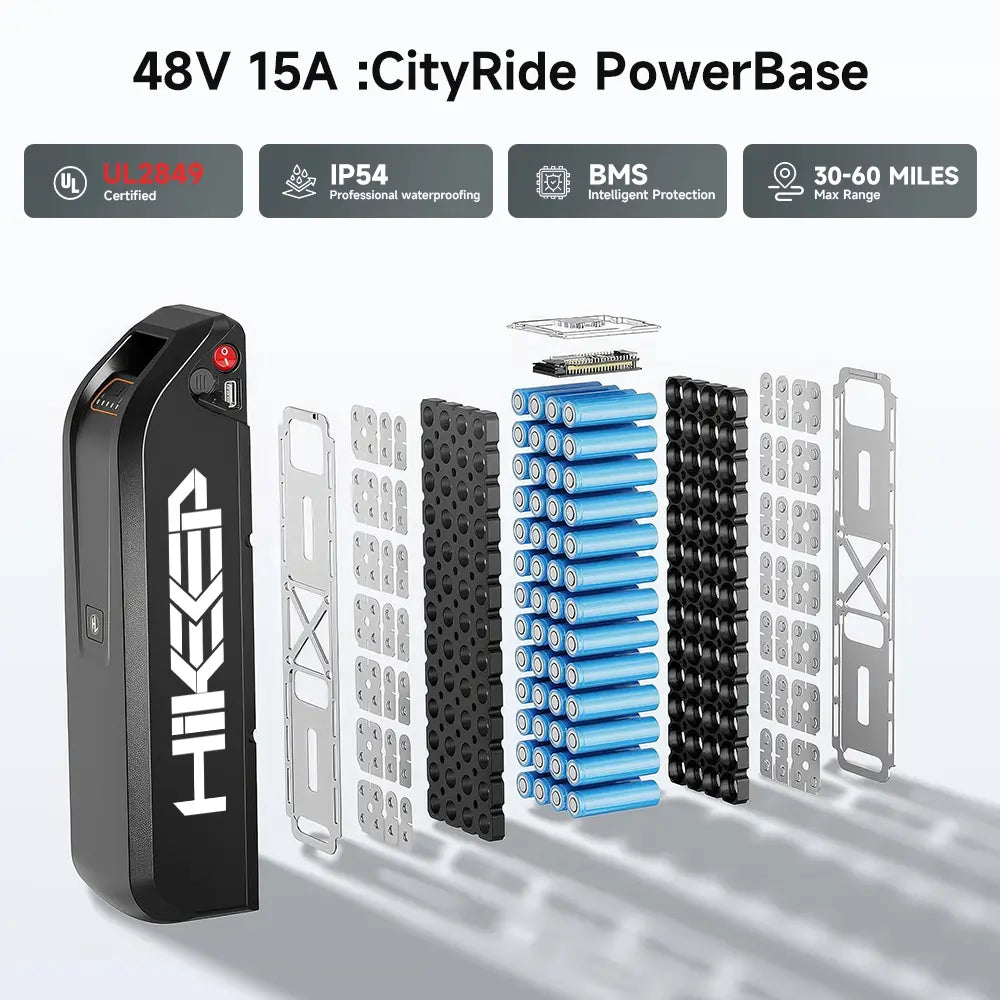 Hikeep Ebike K6 Battery For Canada - Hikeep ebike