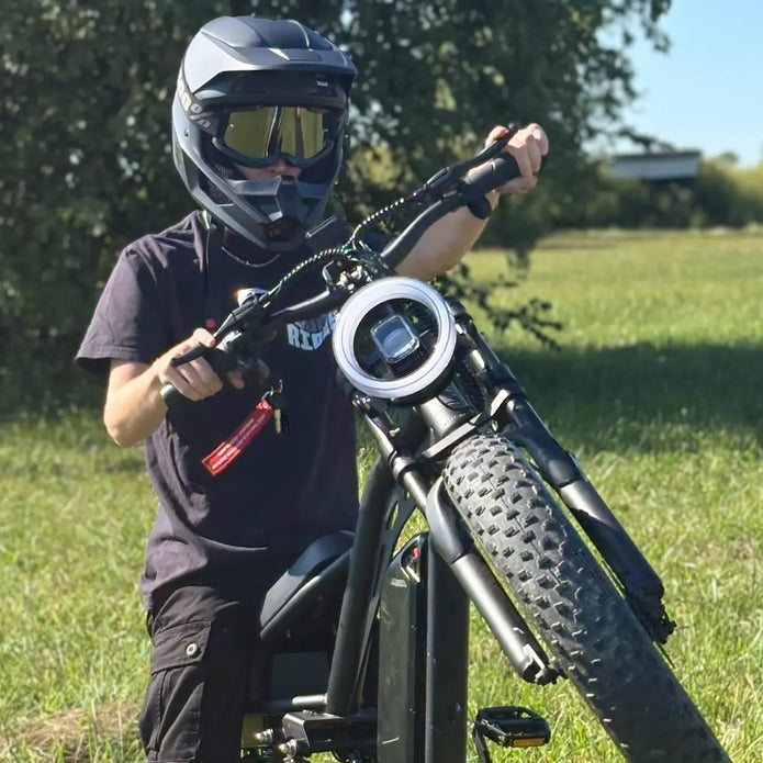 Hikeep MA All-Terrain E-Bike: Conquer Rough Trails with Long-Lasting Battery Power