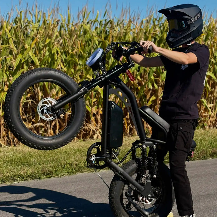 Hikeep MA All-Terrain E-Bike: Conquer Rough Trails with Long-Lasting Battery Power