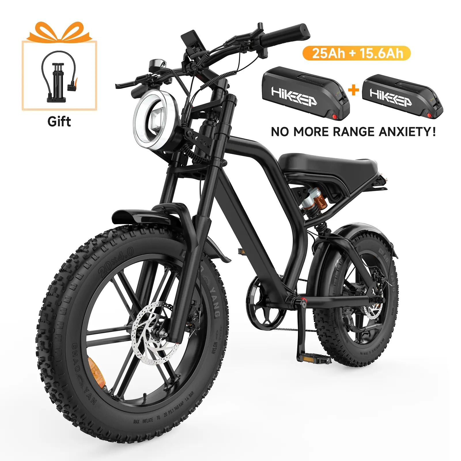 HiKeep K6 All-Terrain Ebike – Comes with a Gift Pack Worth $157 - Hikeep ebike