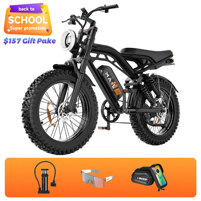 MA Full Suspension ebike for Adults