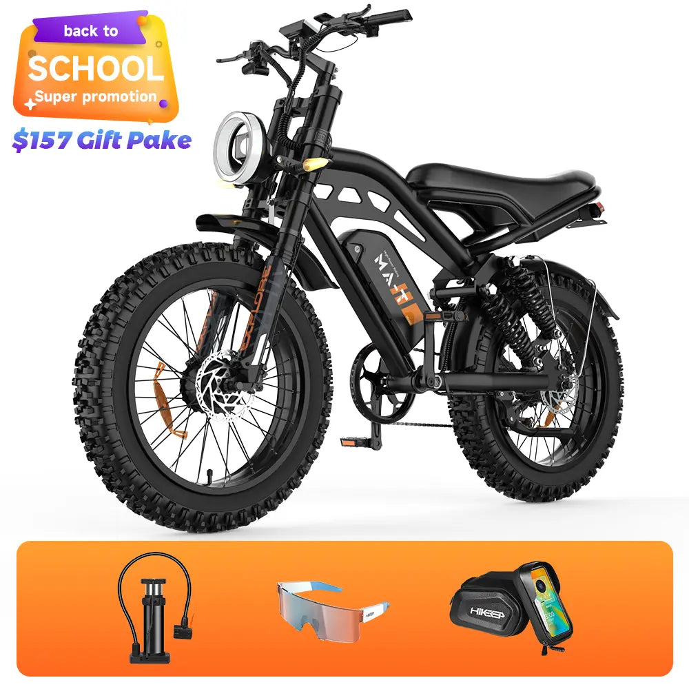 MA Full Suspension ebike for Adults Shipping Fee - Hikeep ebike