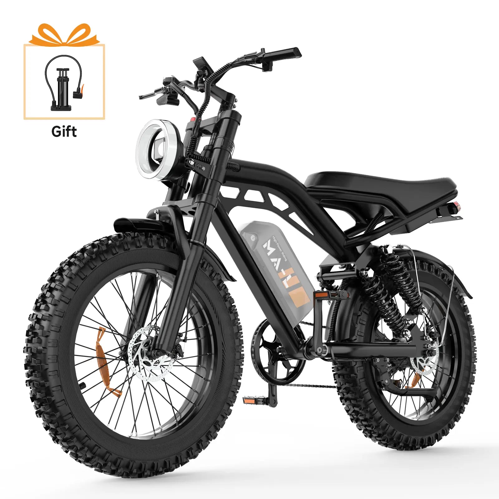 Hikeep MA Full Suspension ebike for Adults - Hikeep ebike