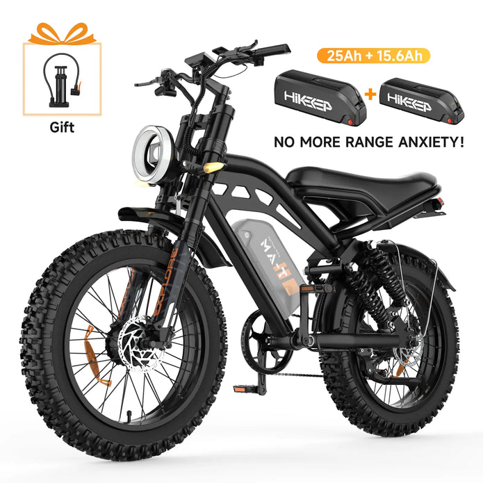 Hikeep MA Full Suspension ebike for Adults