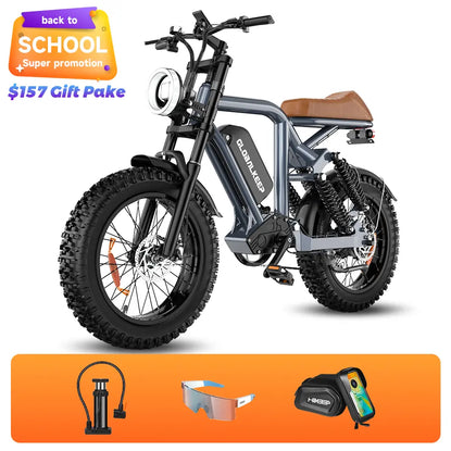 MA Full Suspension ebike for Adults - Hikeep ebike