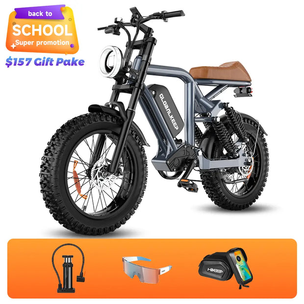 MA Full Suspension ebike for Adults - Hikeep ebike