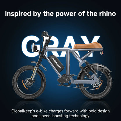 捆绑MG-L Retro  Off-Road Electric Bikes | All-Terrain Ebikes - Hikeep ebike