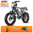 MA Full Suspension ebike for Adults - Hikeep ebike