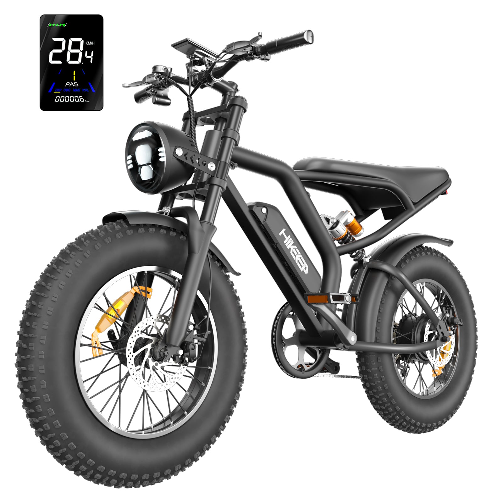 Hikeep Upgrade retro style Headlight - Hikeep ebike