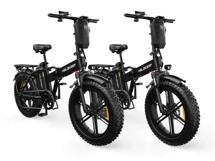 2 x Hikeep CM20 20“ Fat Tire Folding Electric Bike  | Bulk Bundle Offer