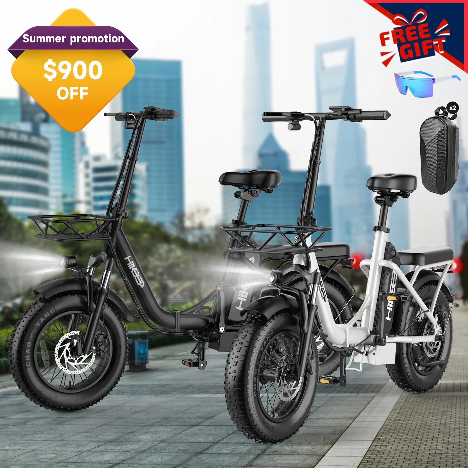 HiKeep COCO Folding Electric Bike 48V/10Ah - Hikeep ebike