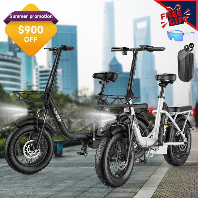 HiKeep COCO Folding Electric Bike 48V/10Ah - Hikeep ebike