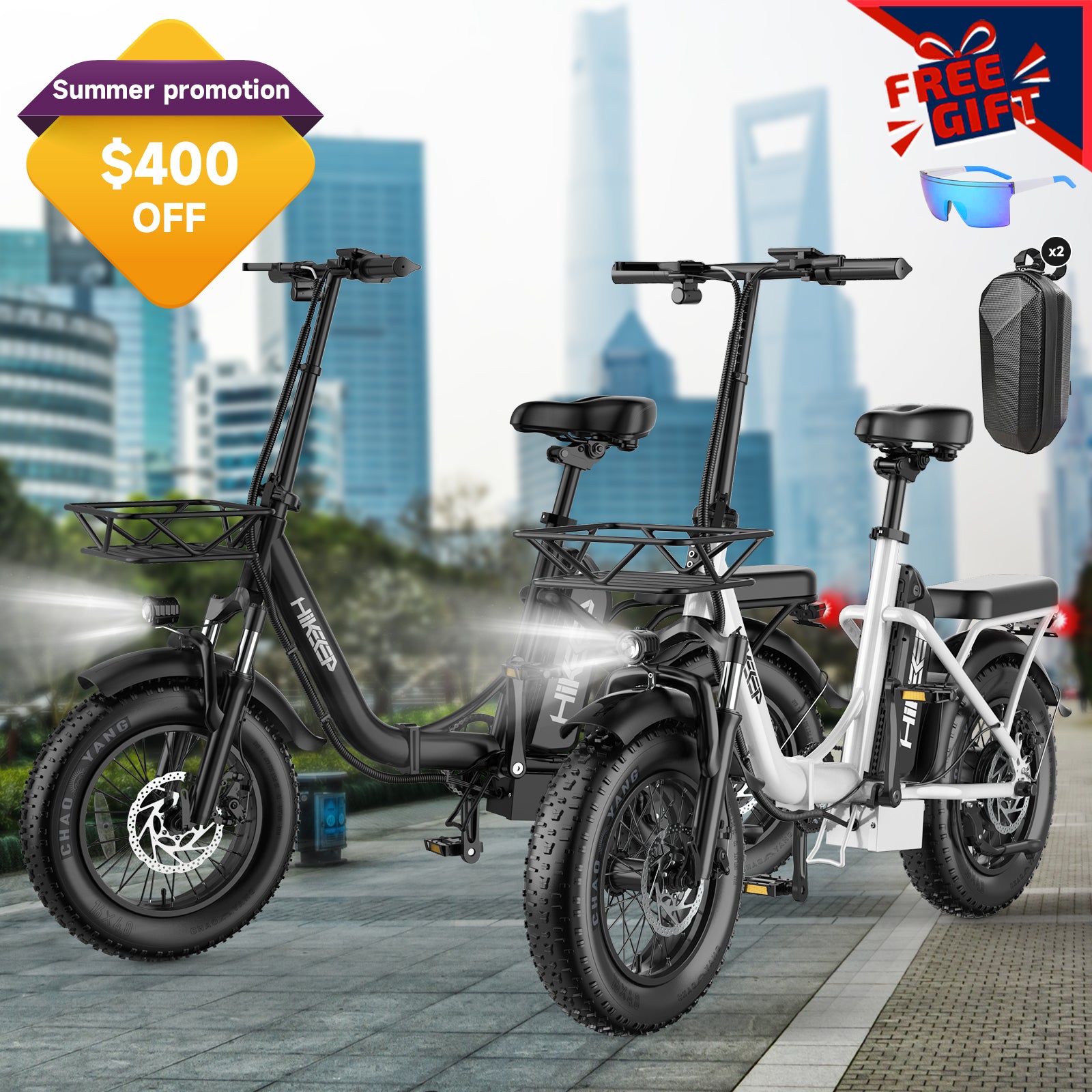 HiKeep COCO Folding Electric Bike 48V/10Ah