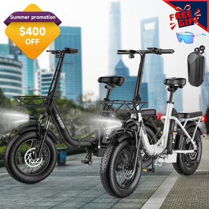 HiKeep COCO Folding Electric Bike 48V/10Ah - Hikeep ebike