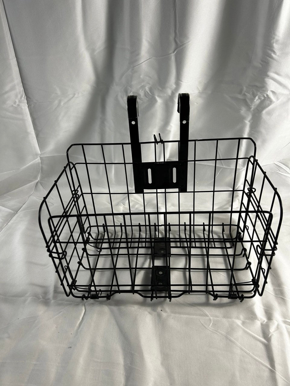 With hook Steel Folding Vegetable Basket Storage Bin - Hikeep ebike