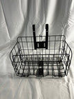 With hook Steel Folding Vegetable Basket Storage Bin - Hikeep ebike