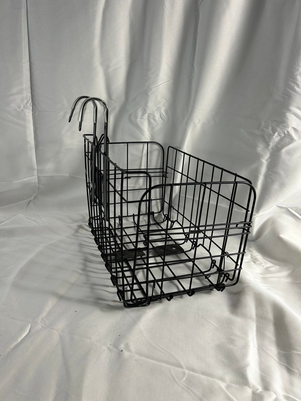 With hook Steel Folding Vegetable Basket Storage Bin - Hikeep ebike