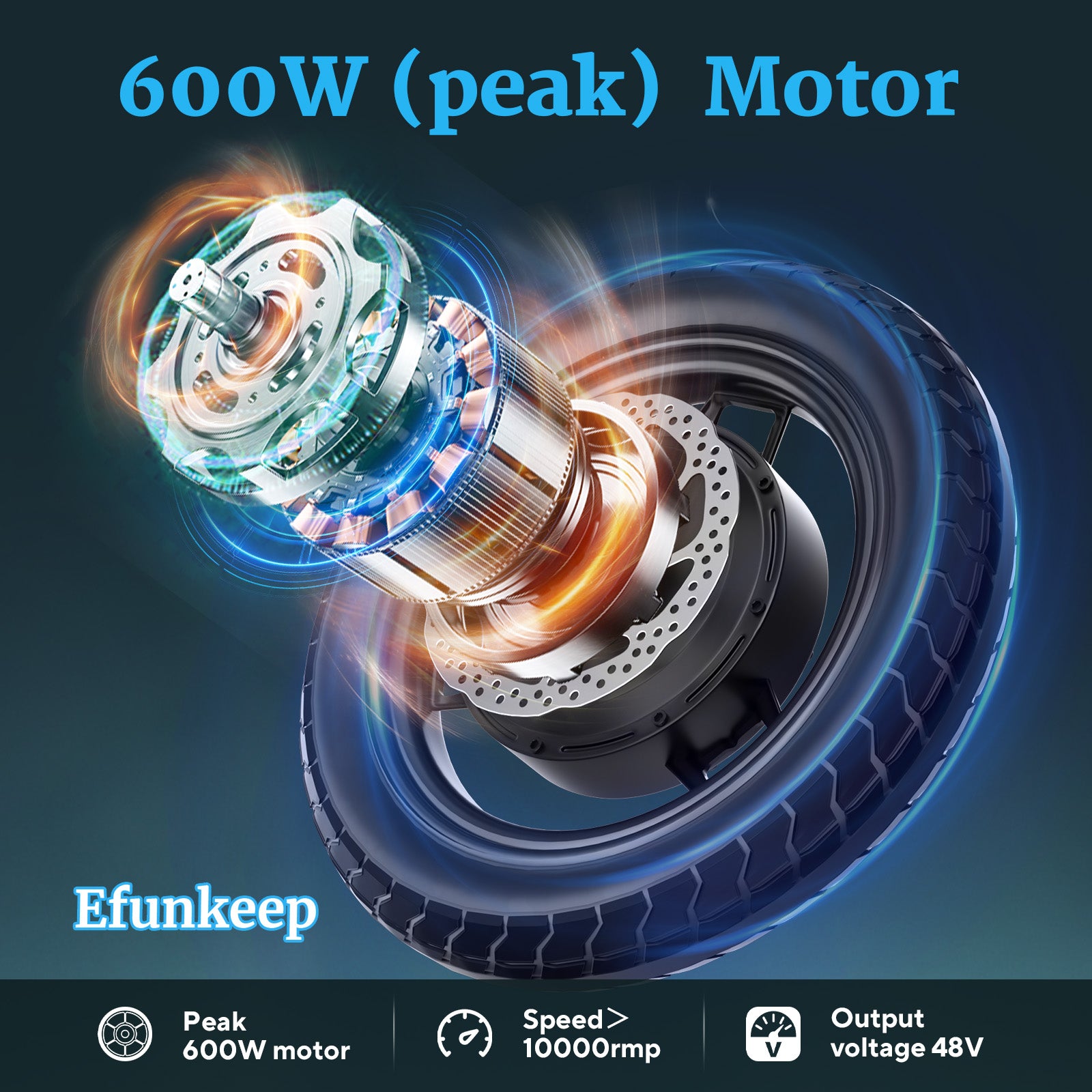 Efunkeep 400W Folding EBike - Hikeep ebike