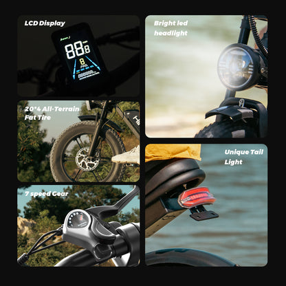 HiKeep K6 E-bike WIth A3 Gift suit - Hikeep ebike