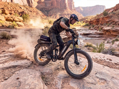 Hikeep 26M All-Terrain Fat Tire High-Step Electric Bike EMTB - Hikeep ebike