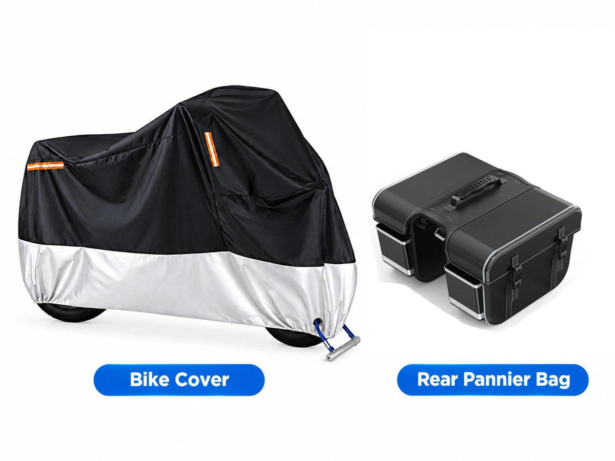 eBike Cover And Rear Pannier Bag - Hikeep ebike