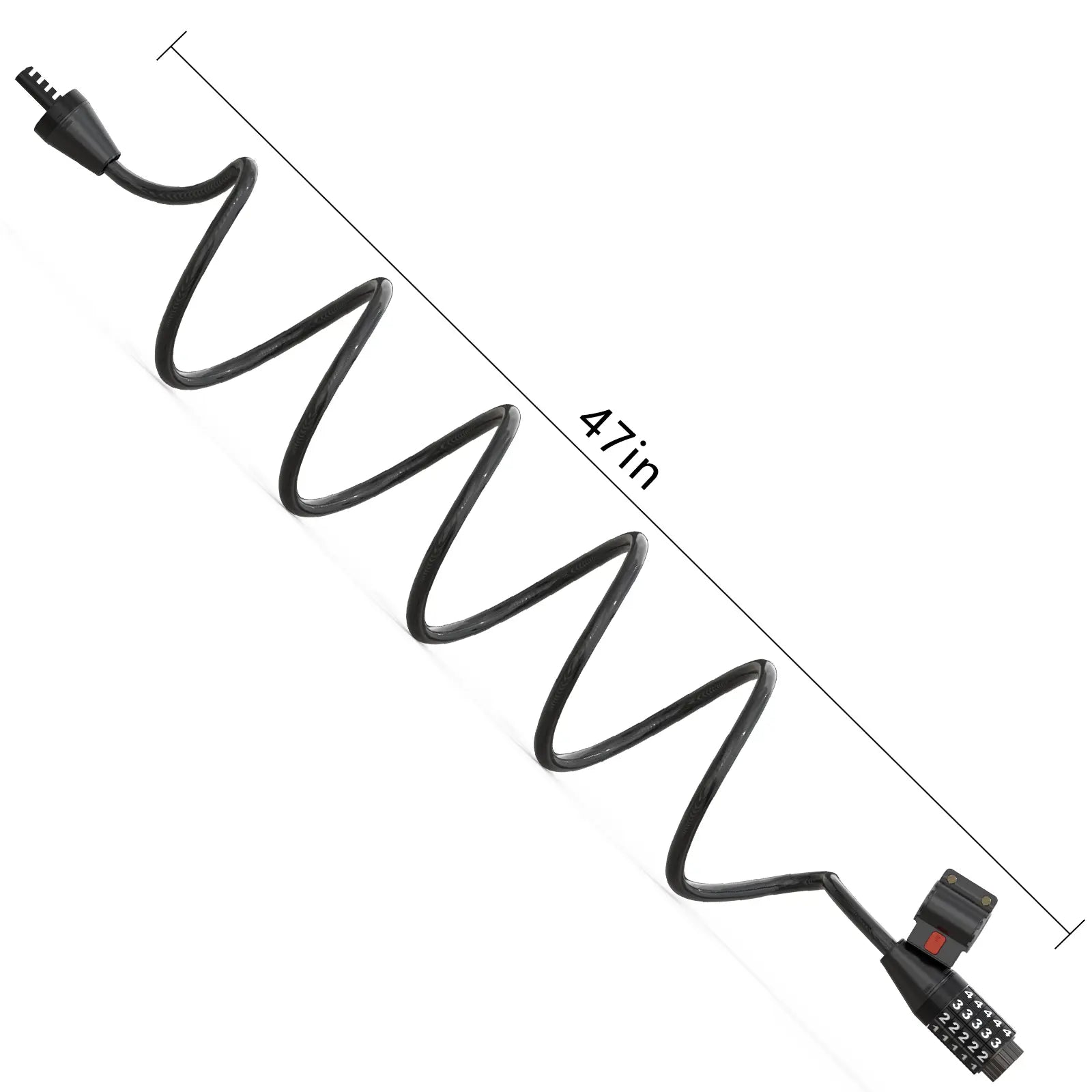5-Dial Ebike Lock - Hikeep ebike